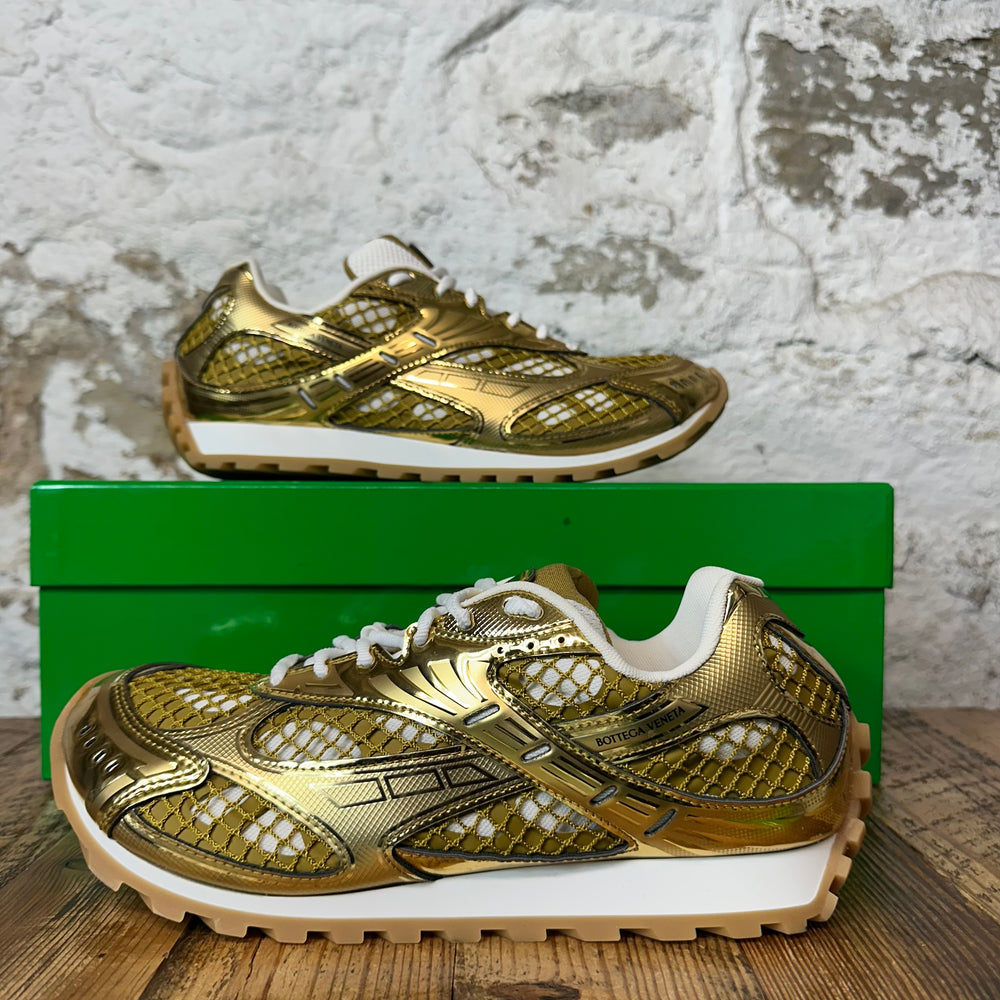 Bottega Veneta Gold Orbit Sneaker Sz 10 (43)