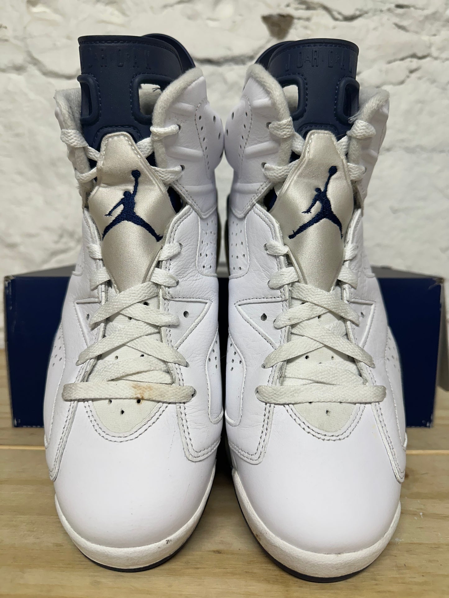 Air Jordan 6 Midnight Navy Sz 9.5