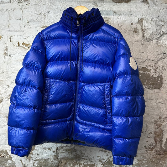 Moncler Badenne Guibbotto Blue Puffer Jacket Sz L (4)