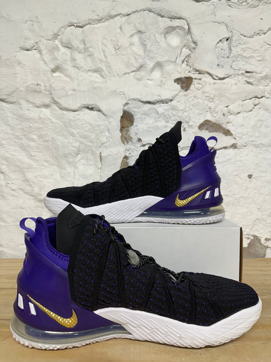 Nike LeBron 18 Lakers Sz 13