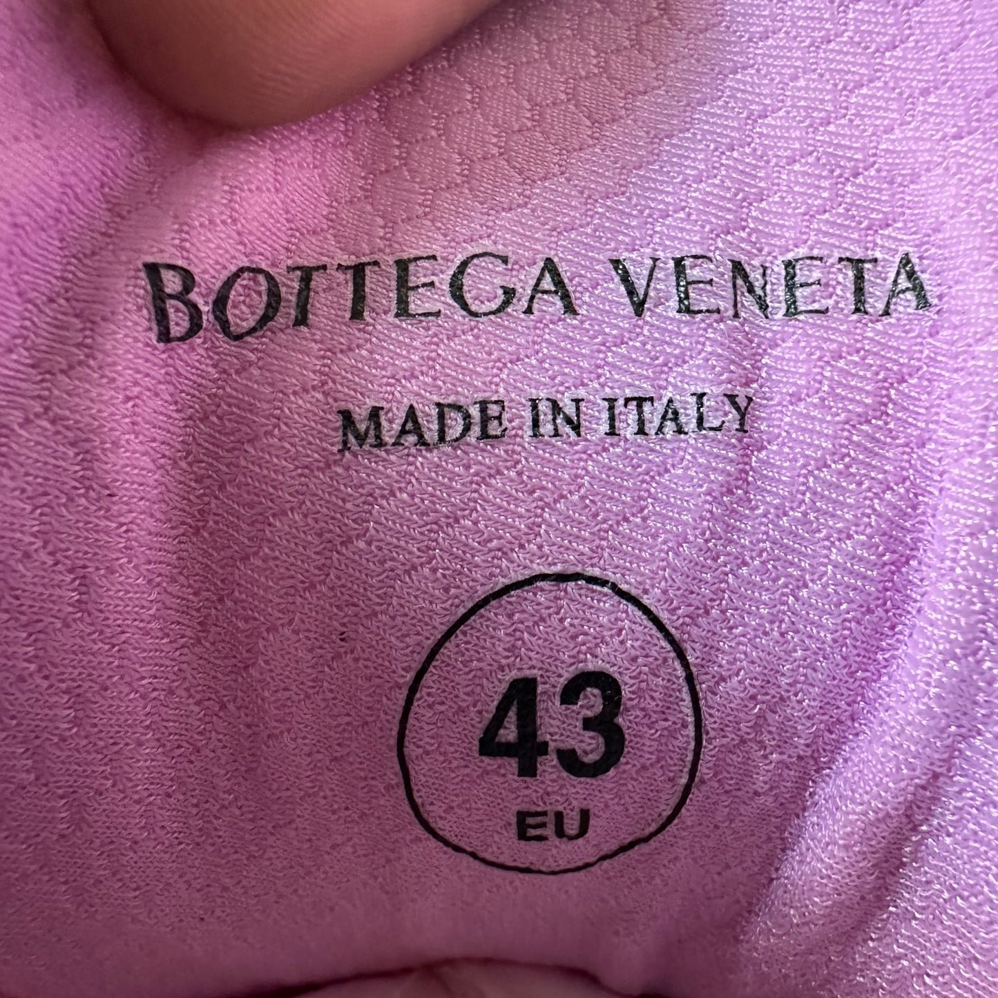 Bottega Veneta Pink Silver Orbit Sneaker Sz 10 (43)