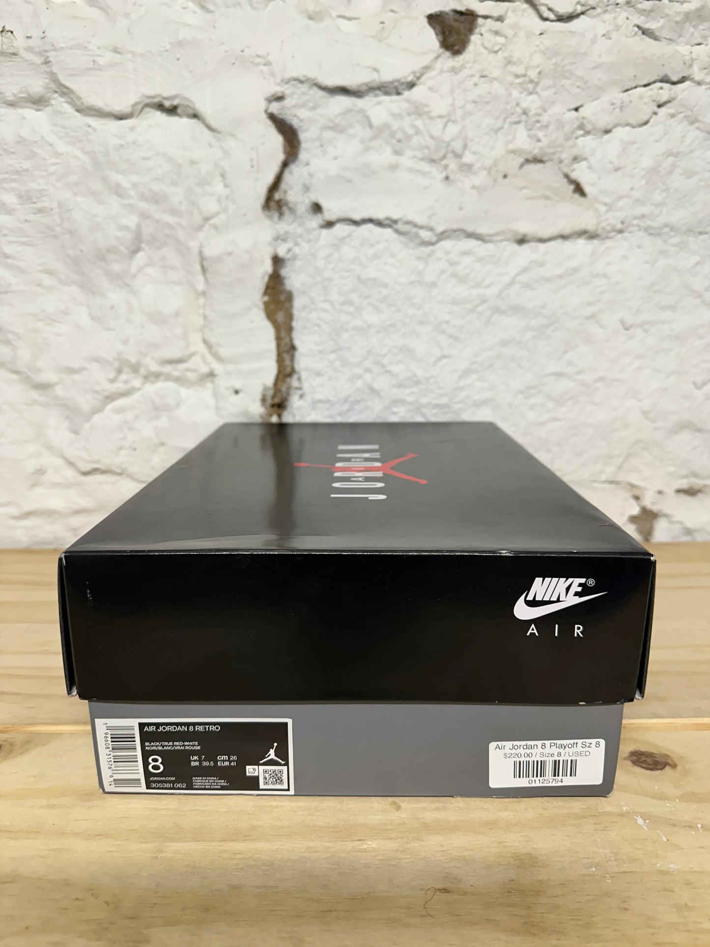 Air Jordan 8 Playoff Sz 8