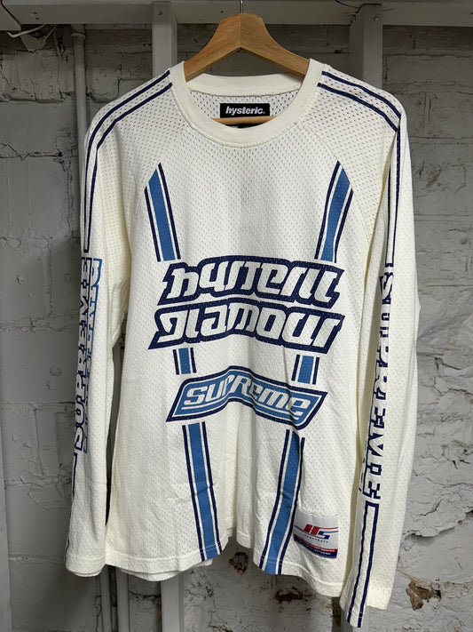 Supreme Hysteric Glamour White Longsleeve Sz S