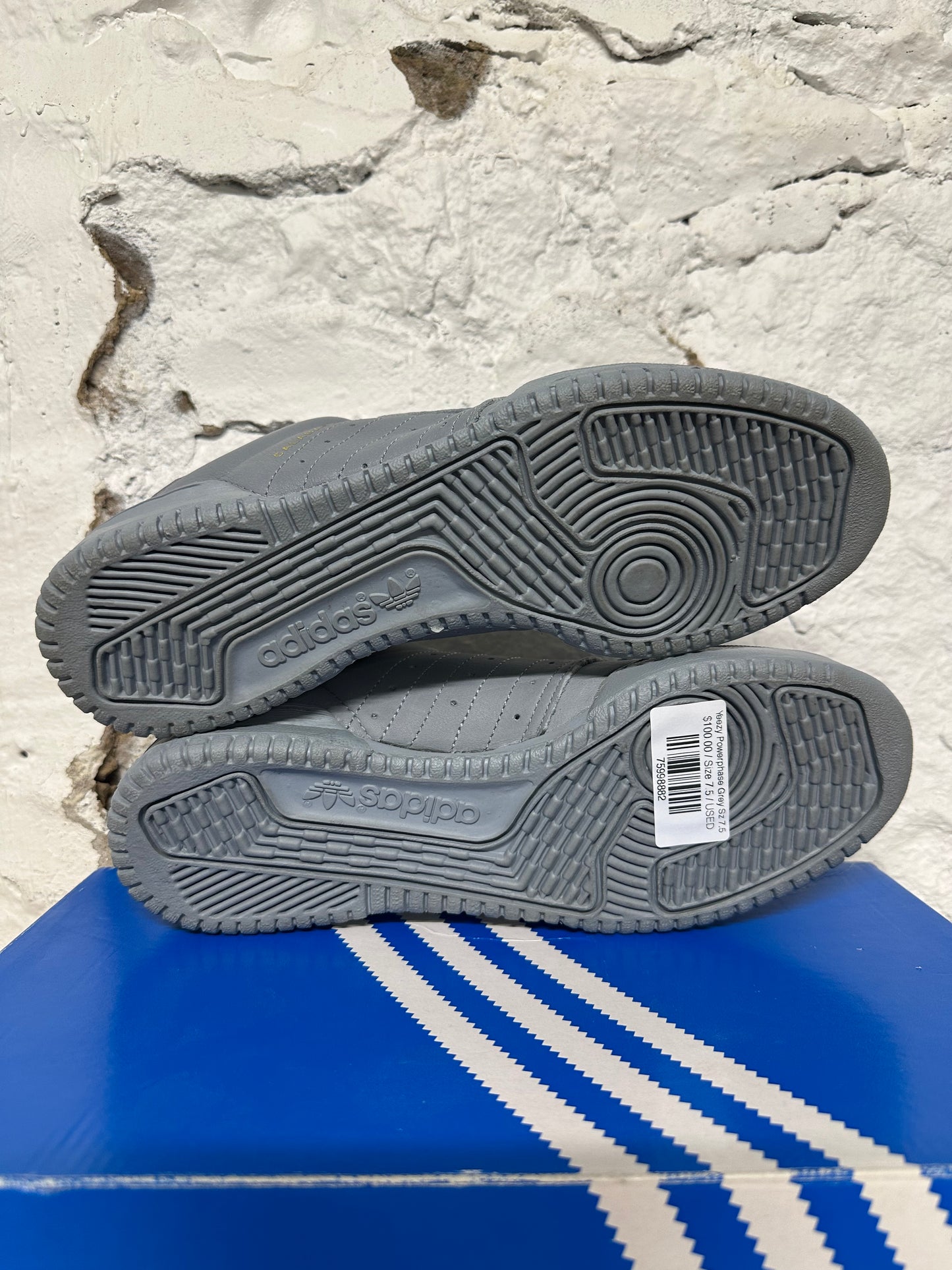 Yeezy Powerphase Grey Sz 7.5