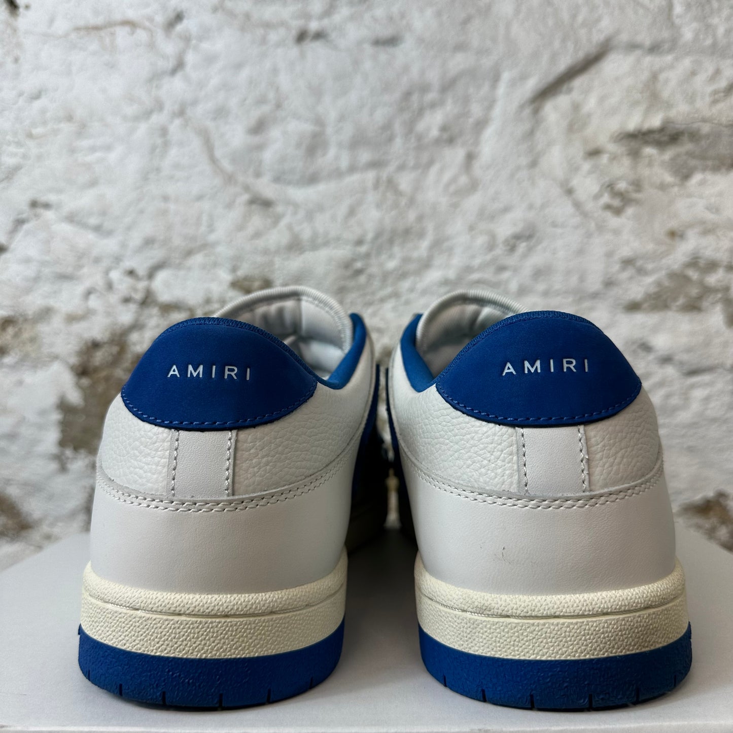 Amiri Blue Skeleton White Sneaker Sz 15 (48) No Box