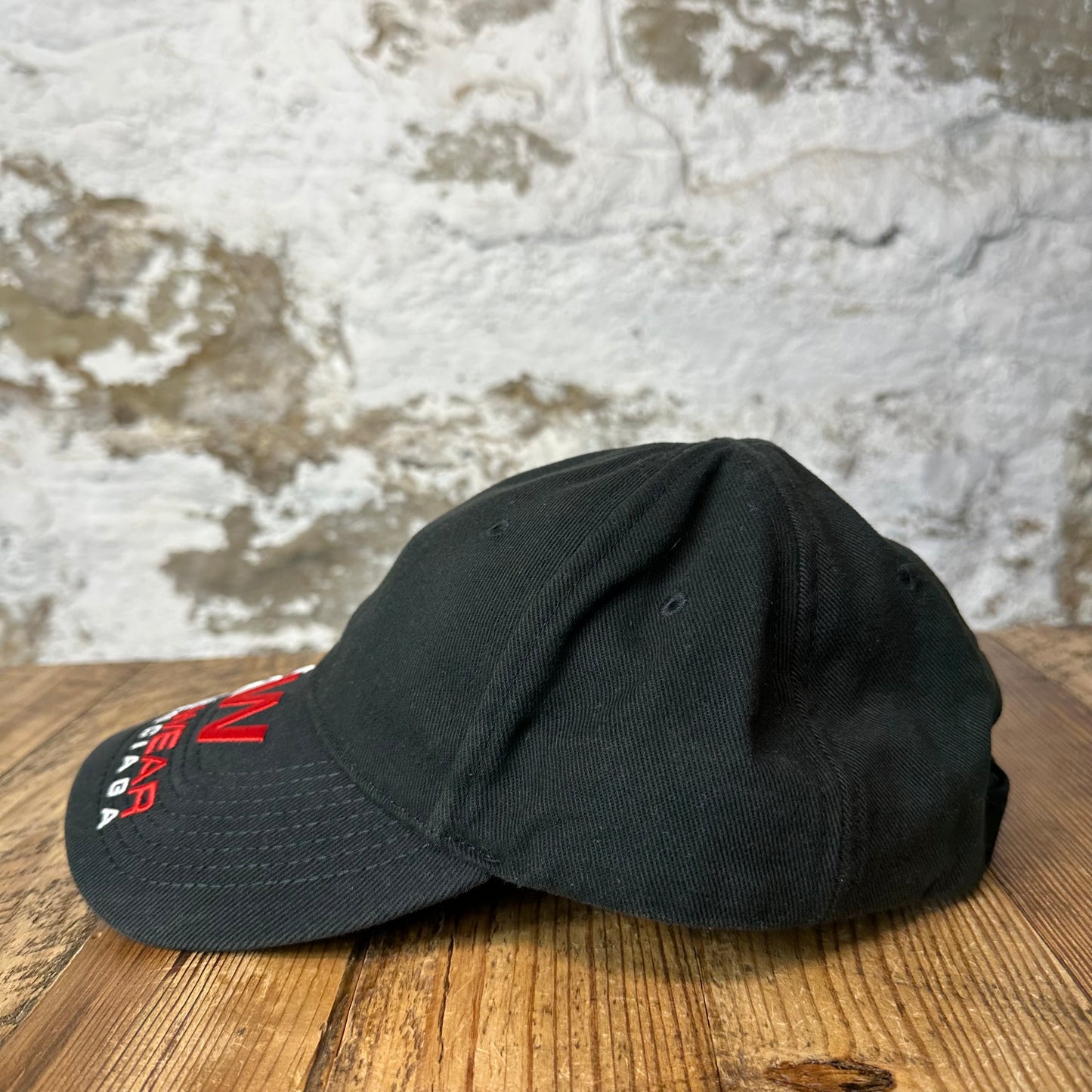 Balenciaga Gym Wear Hat Black Sz L