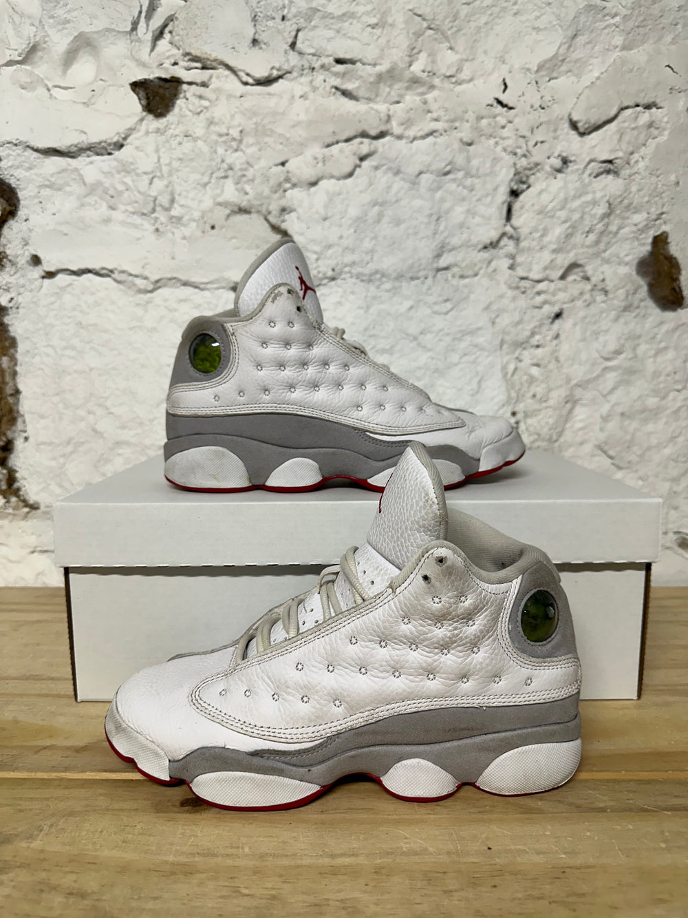 Air Jordan 13 Grey Platinum Sz 4.5Y