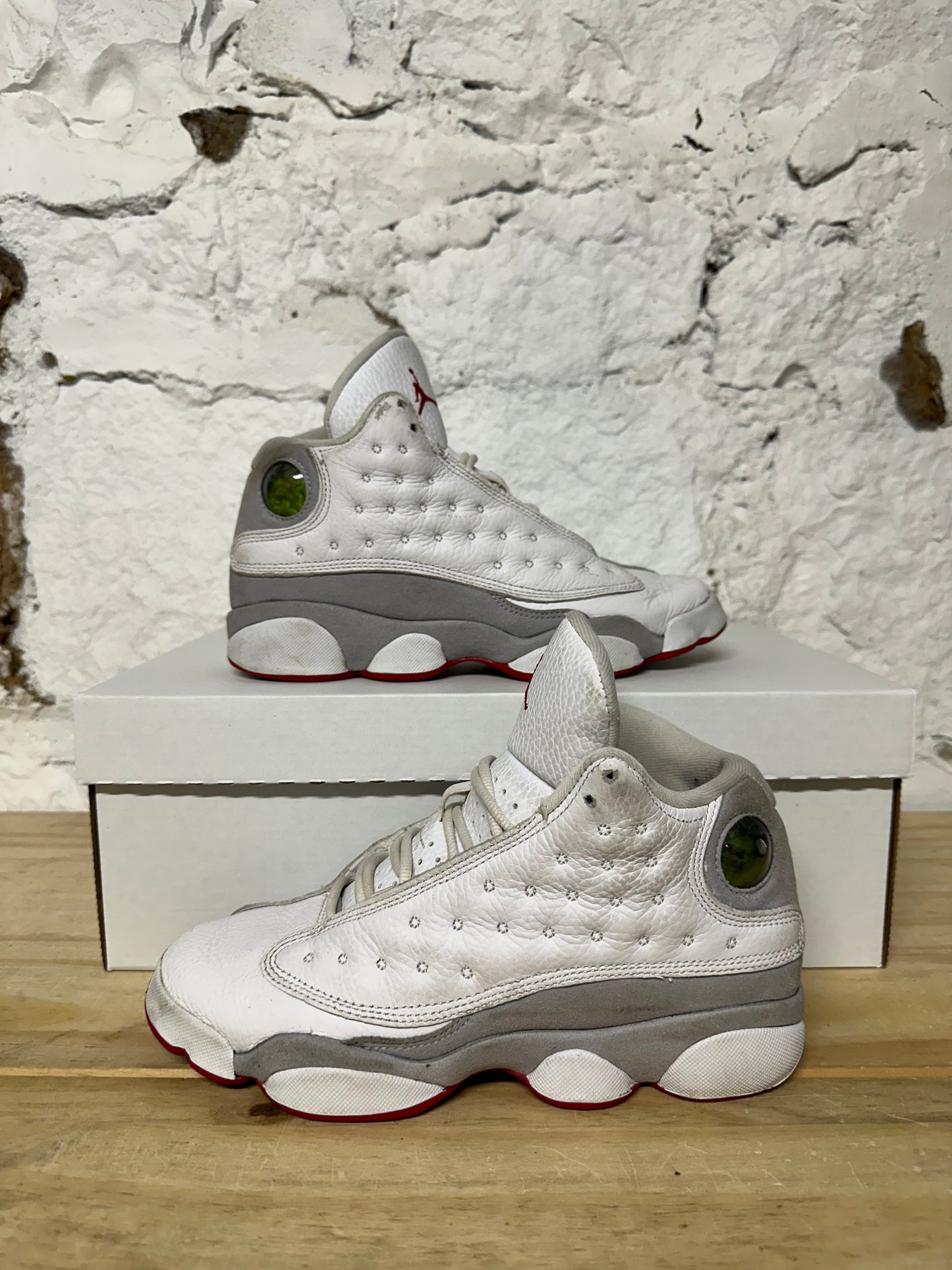 Air Jordan 13 Grey Platinum Sz 4.5Y