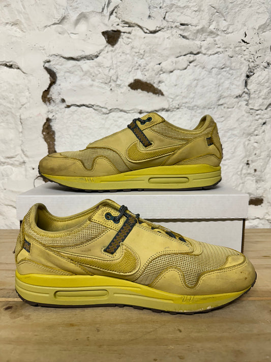 Nike Air Max 1 Travis Scott Saturn Gold Sz 12.5