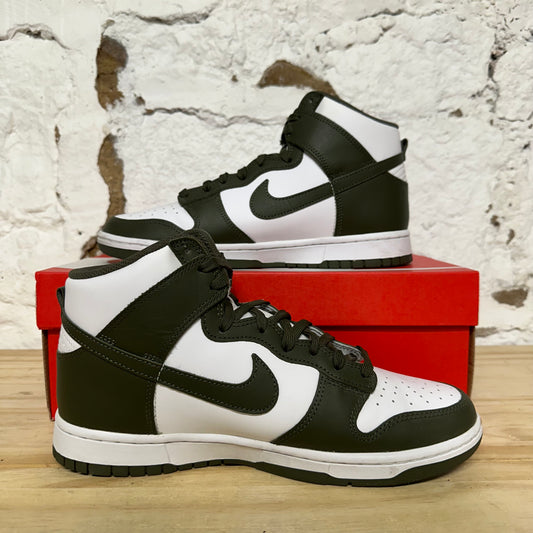 Nike Dunk High Cargo Khaki Sz 9 DS