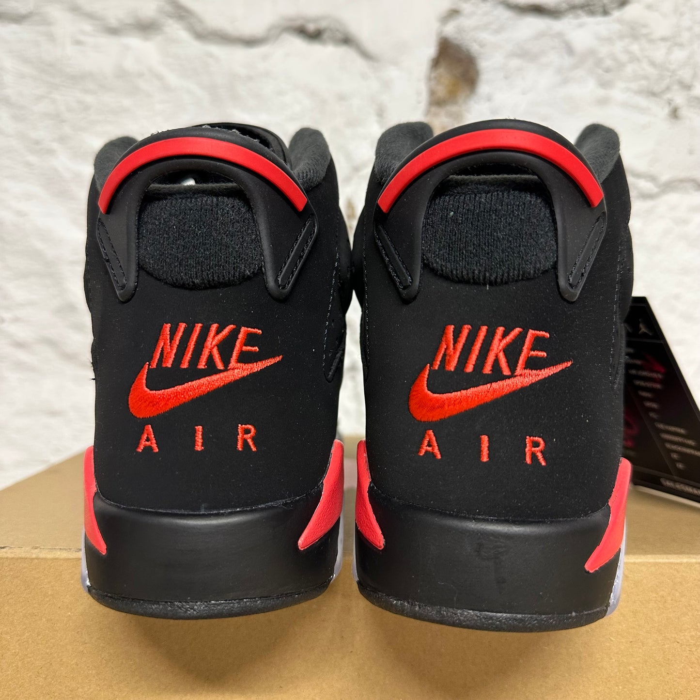 Air Jordan 6 Infrared Salesman Sz 7Y