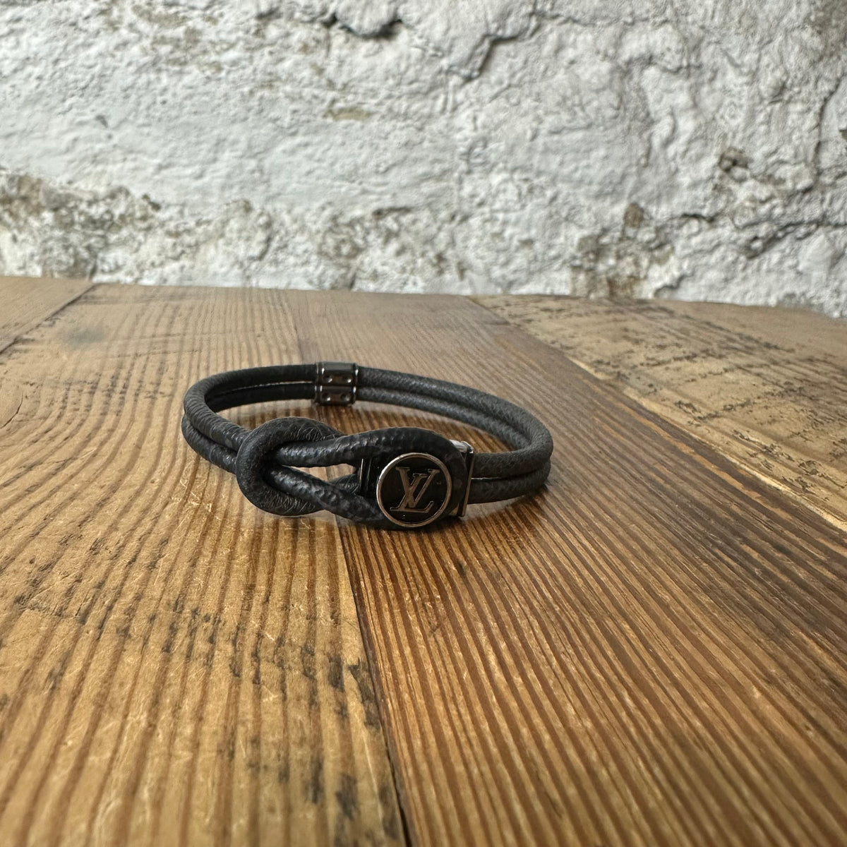 Louis Vuitton Double Keep It Graphite Bracelet W/ Box