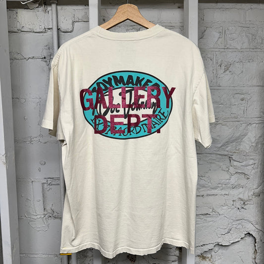 Gallery Dept Doc Johnson Cream T-Shirt Sz M