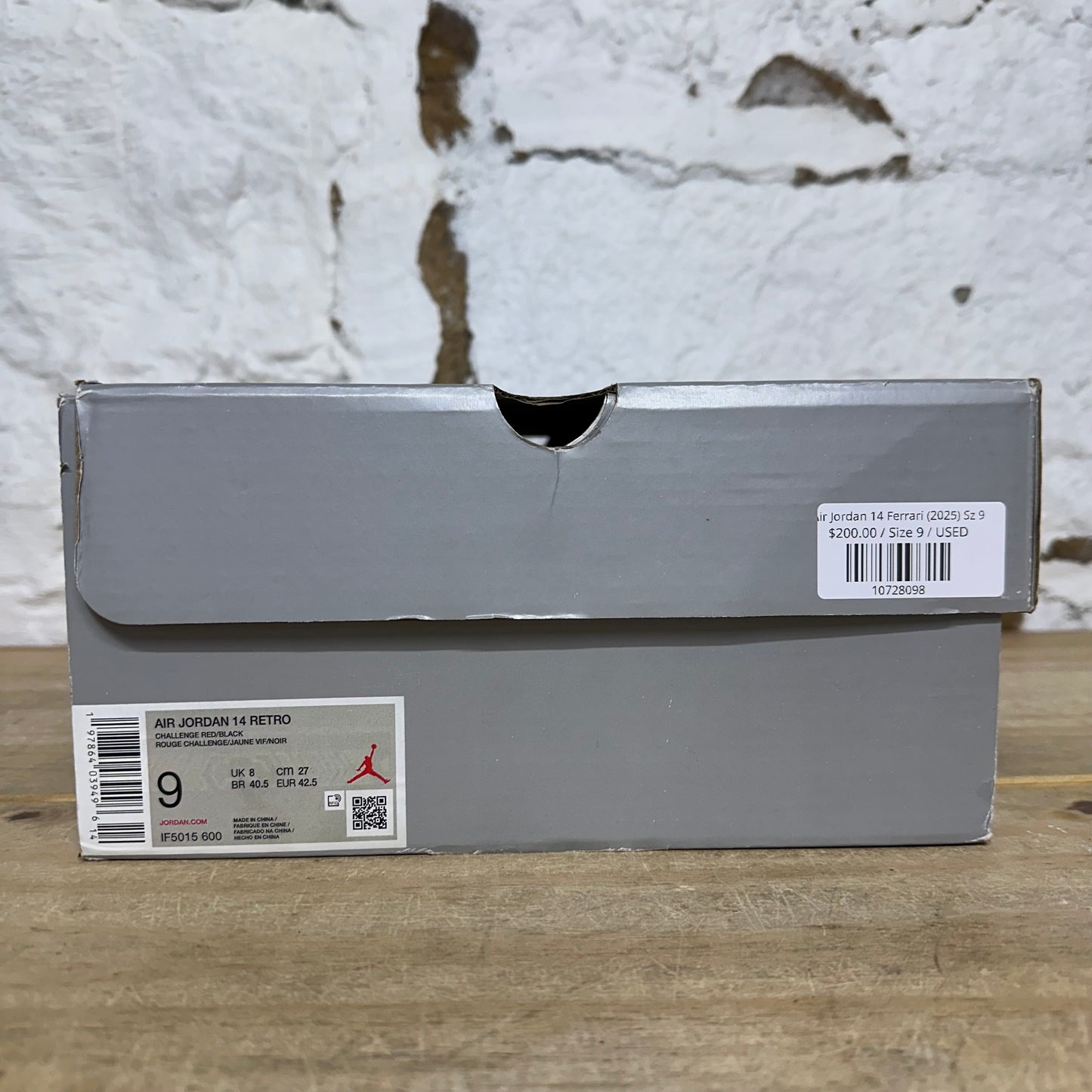 Air Jordan 14 Ferrari (2025) Sz 9