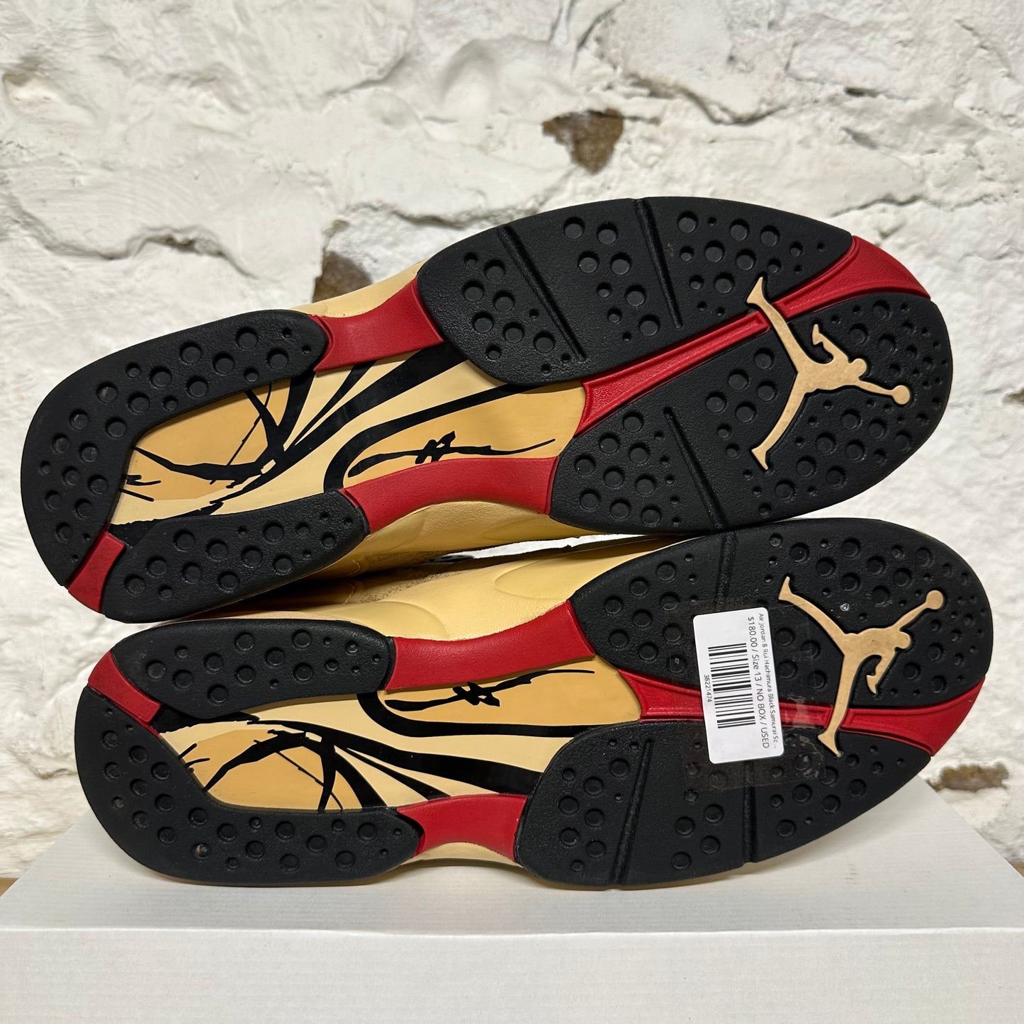 Air Jordan 8 Rui Hachimura Black Samurai Sz 13