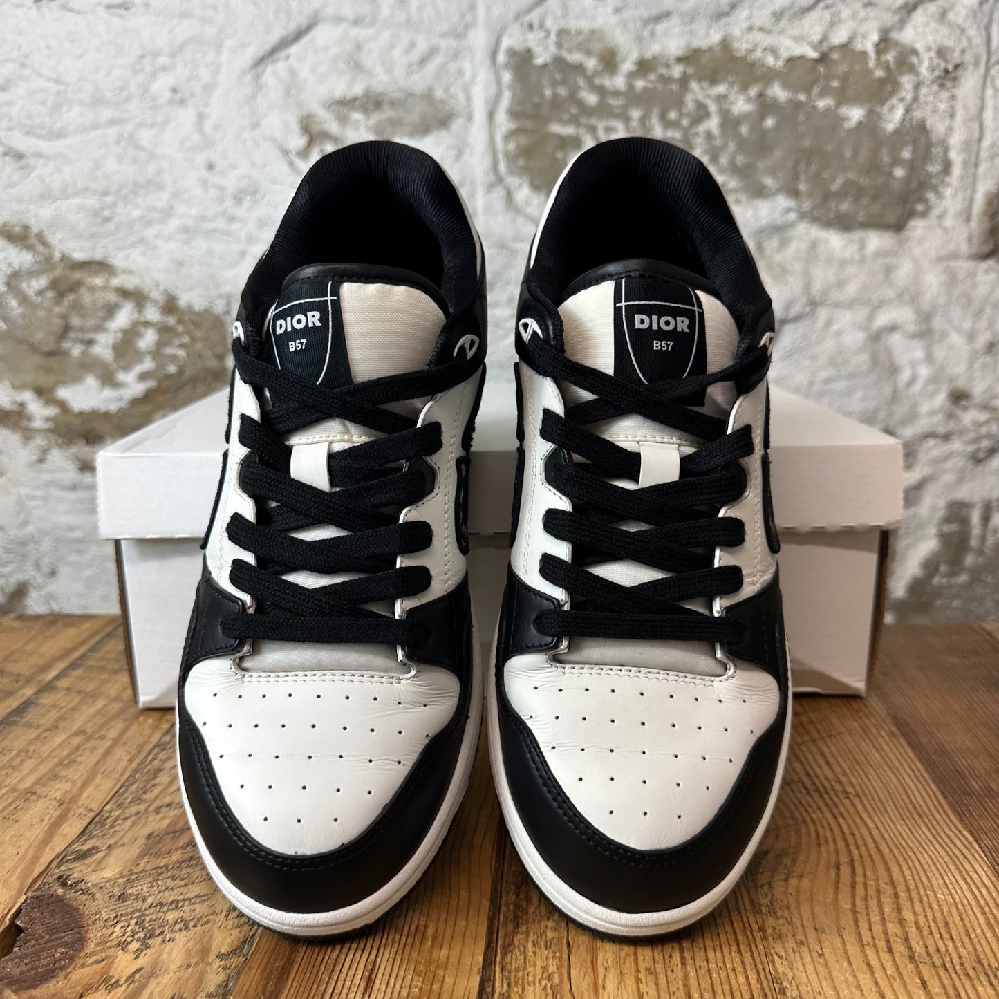 Dior B57 Black White Oblique Sneaker Sz 9 (42)