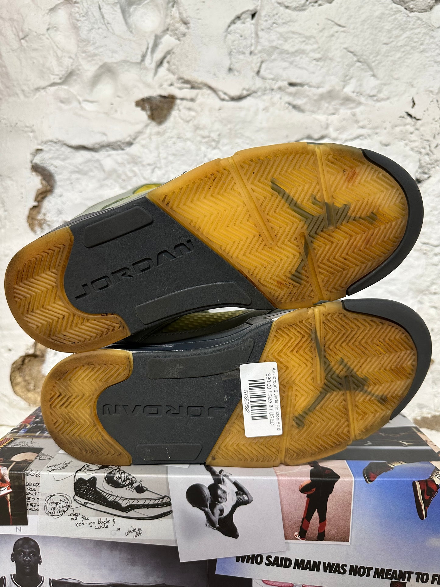 Air Jordan 5 Jade Horizon Sz 8