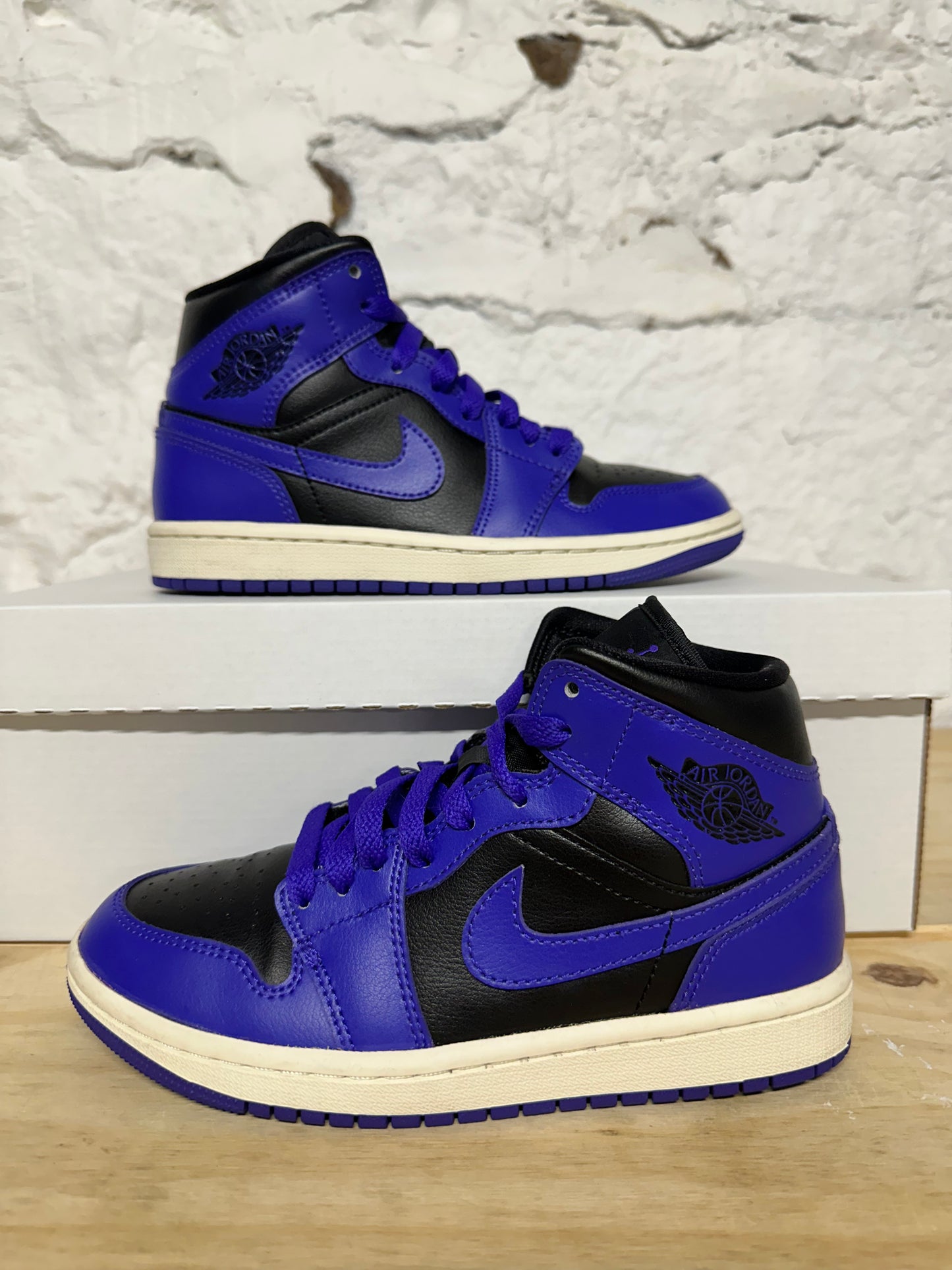 Air Jordan 1 Mid Dark Concord Sz 3.5 (5W)