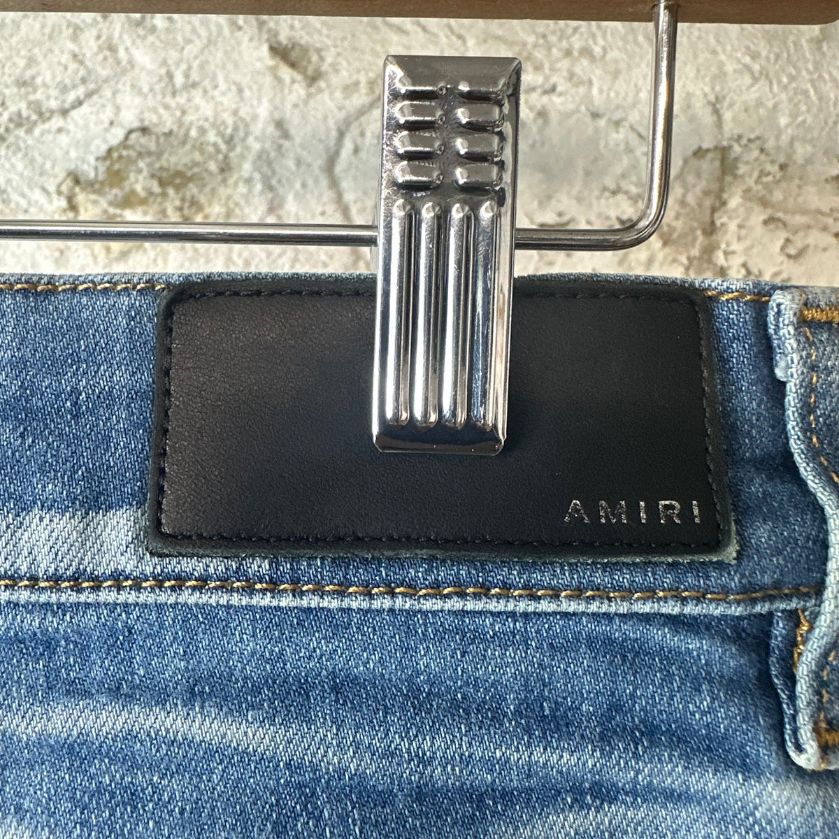 Amiri Plain Blue Denim Jeans Sz 30
