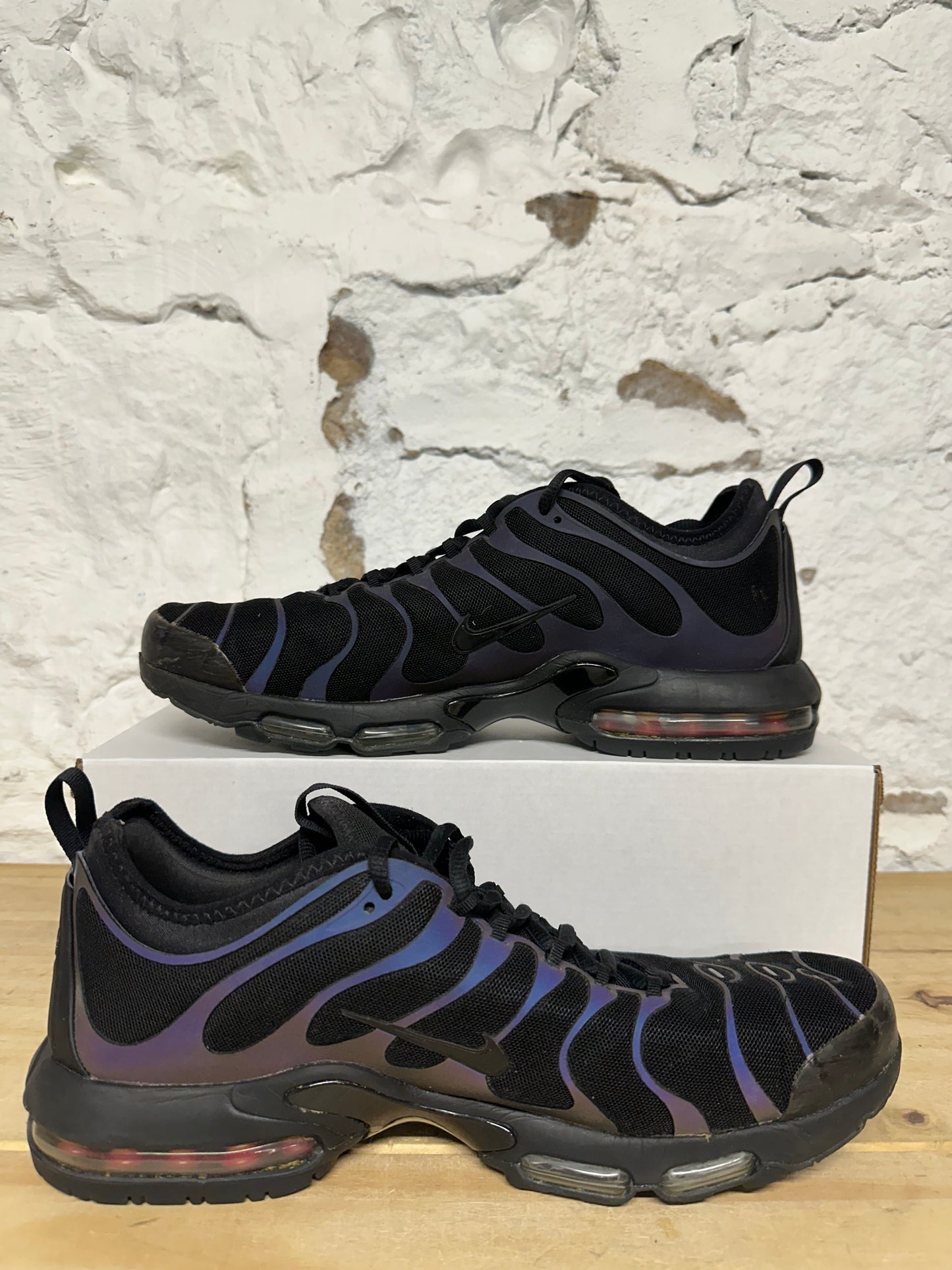 Nike Air Max Plus TN Ultra Triple Black Sz 12.5