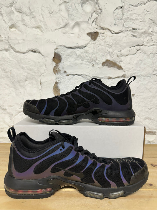 Nike Air Max Plus TN Ultra Triple Black Sz 12.5