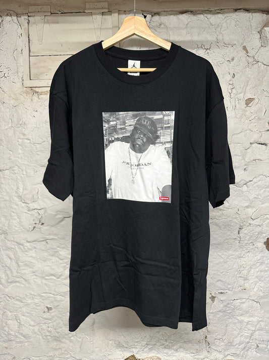 Supreme Jordan Biggie T-Shirt Sz XL DS