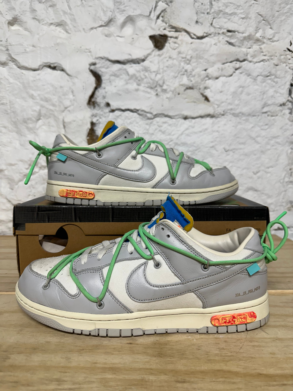 Nike Dunk Low Off-White Lot 26 Sz 10