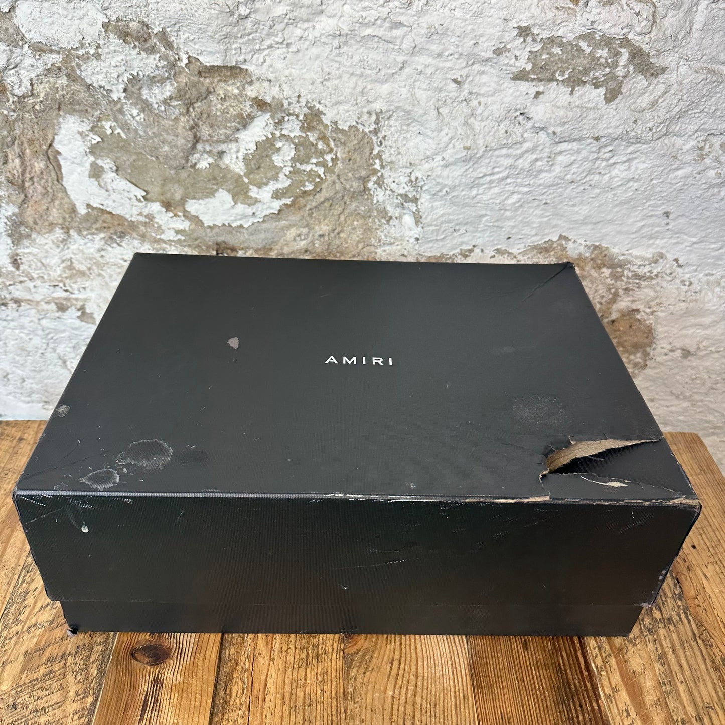 Amiri High Skeleton Triple White Sneaker Sz 7 (40)