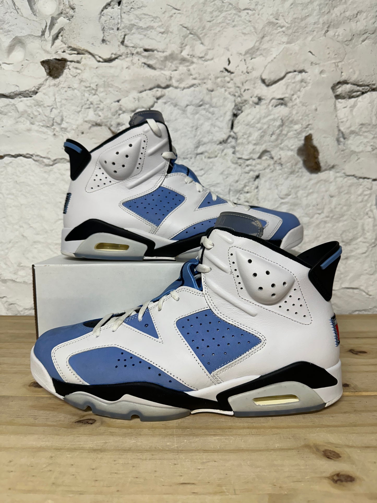 Air Jordan 6 UNC White Sz 13