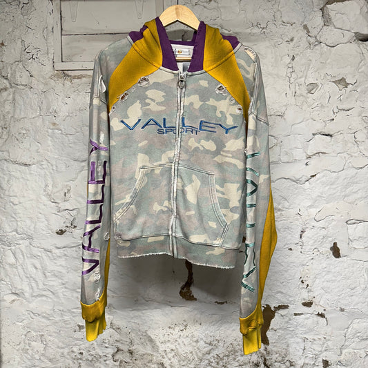 Vale Boiler Room Zip Up Hoodie Sz M