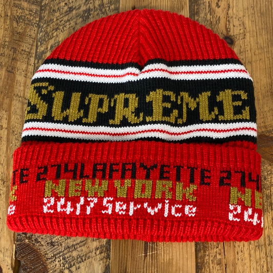 Supreme Service Beanie Red DS