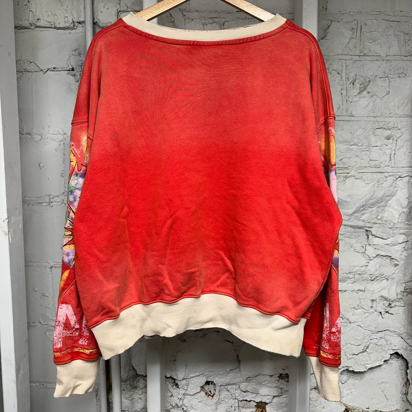 Vale Red Alien Crewneck Sz S