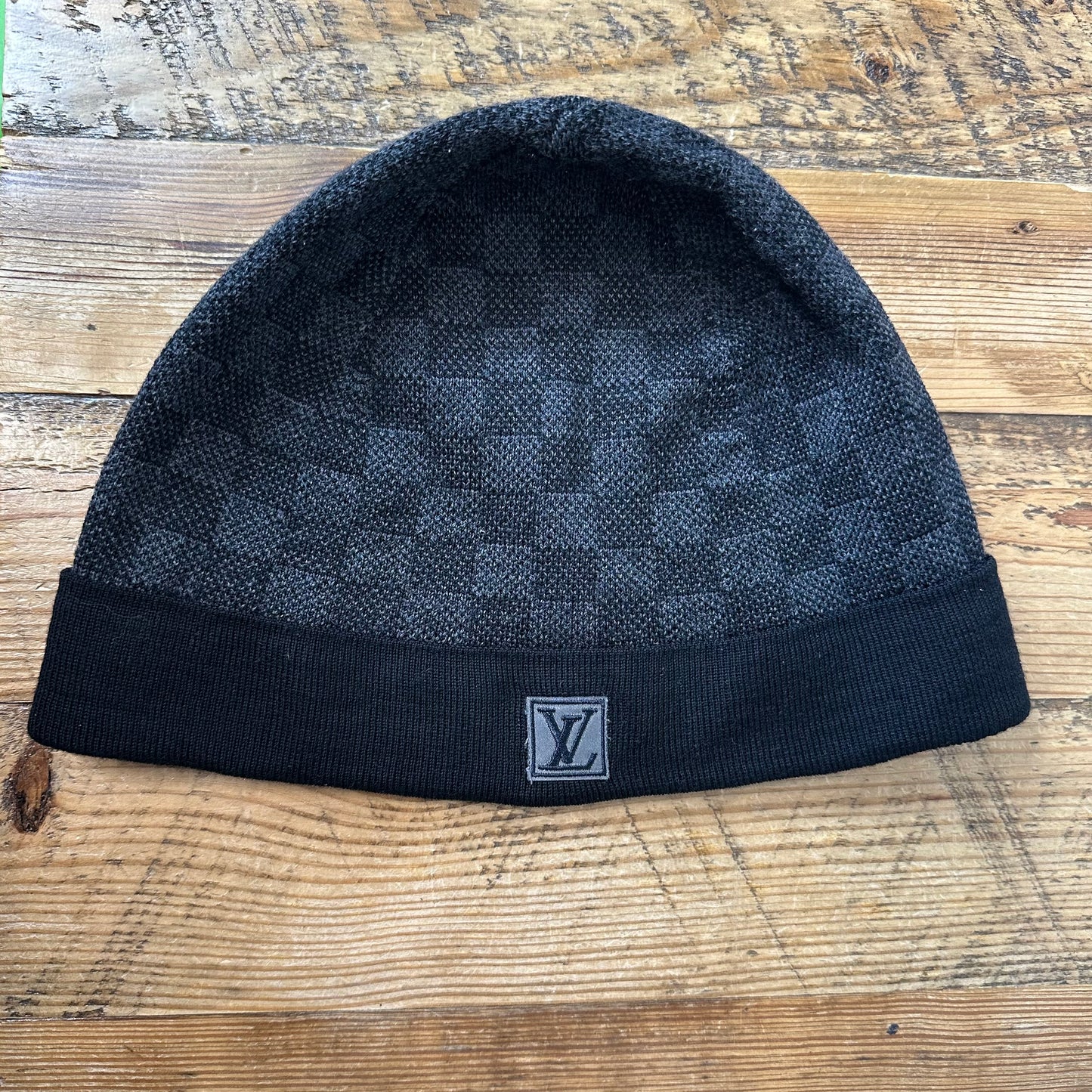 Louis Vuitton Grey Damier Beanie
