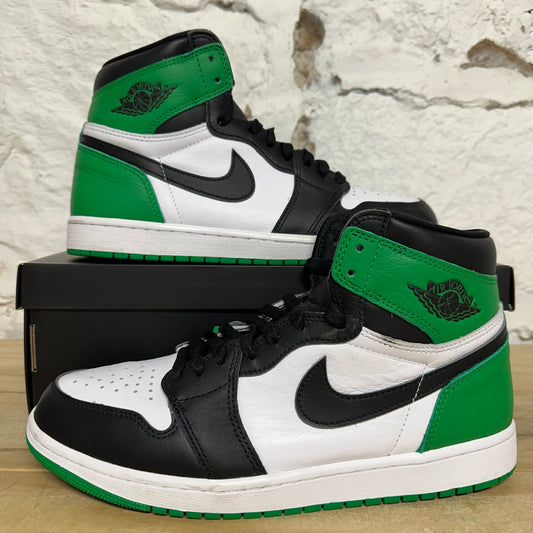 Air Jordan 1 High Lucky Green Sz 10.5