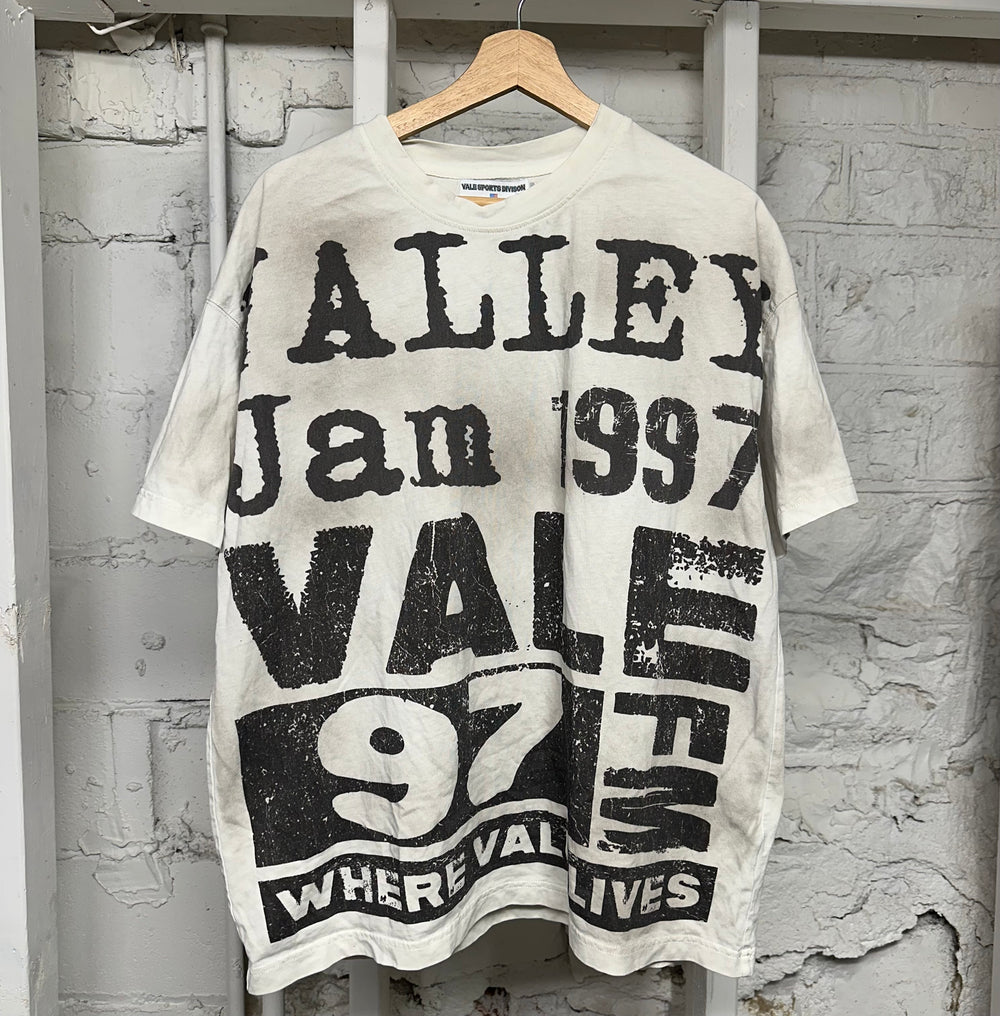 Vale Jam 97 White T-Shirt Sz M