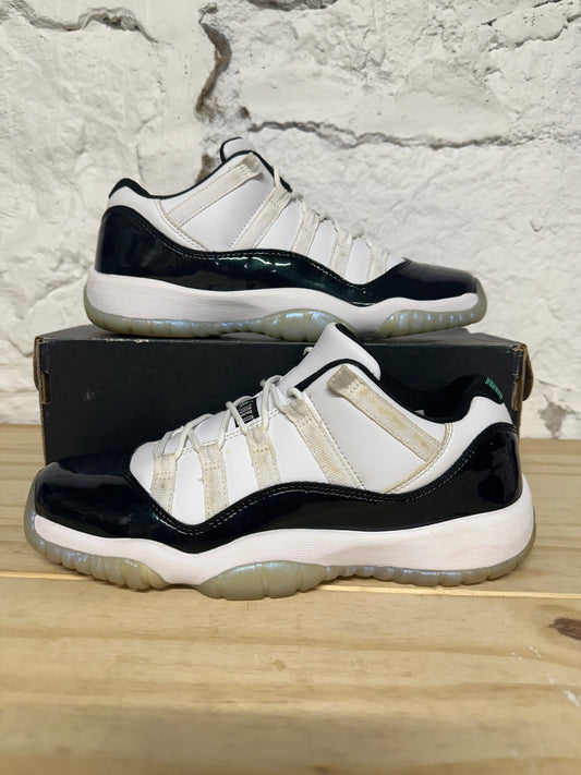 Air Jordan 11 Low Emerald Sz 7Y