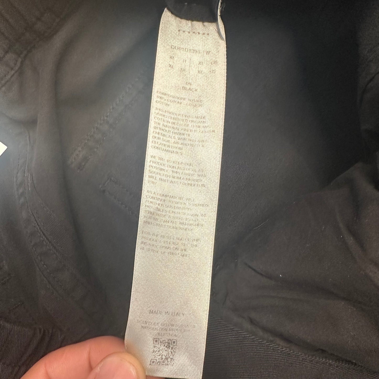 Rick Owens Pusher Pants Black Sz XL
