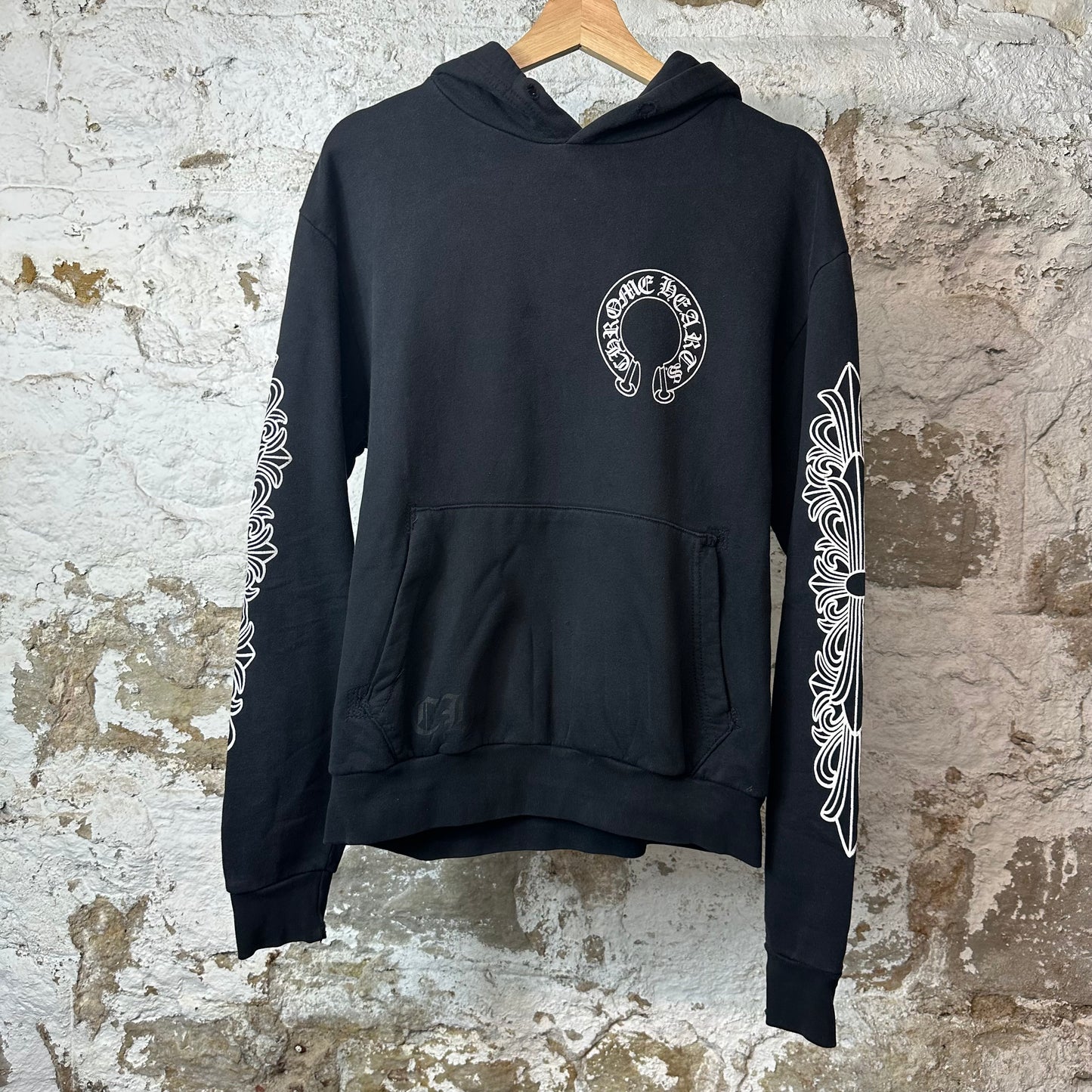 Chrome Hearts Horsehoe Hoodie Black Sz S