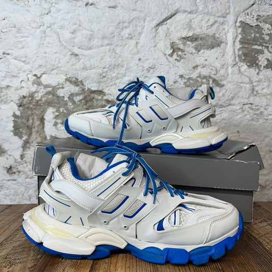 Balenciaga Track Runner White Blue Sneaker Sz 11 (44)