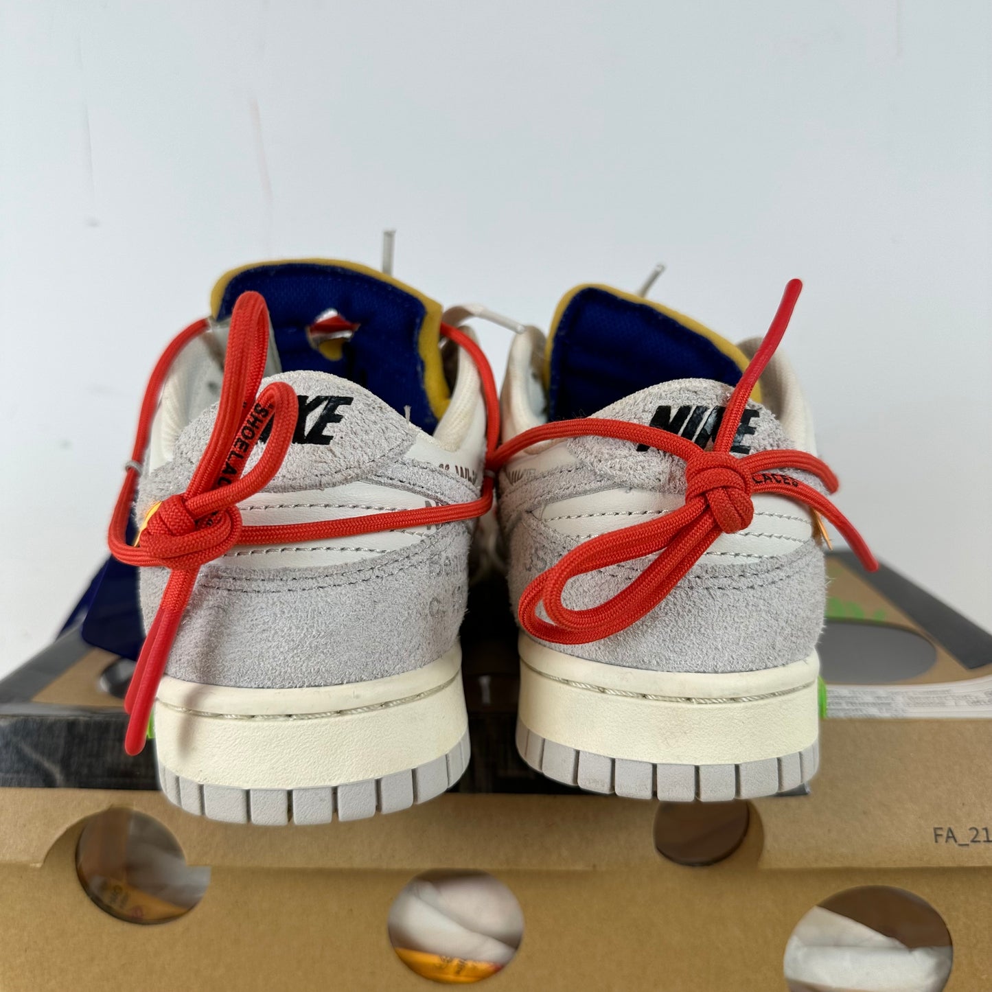 Nike Dunk Low Off-White Lot 13 Sz 6.5