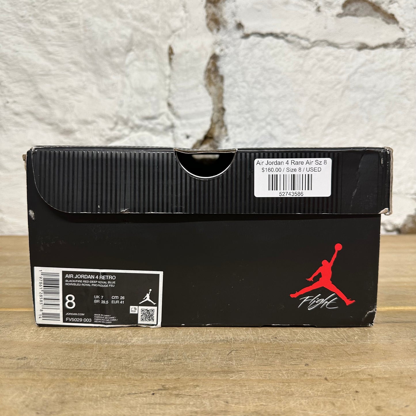 Air Jordan 4 Rare Air Sz 8