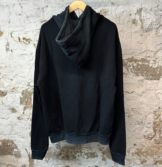 Bossi Logo Paint Black Pullover Hoodie