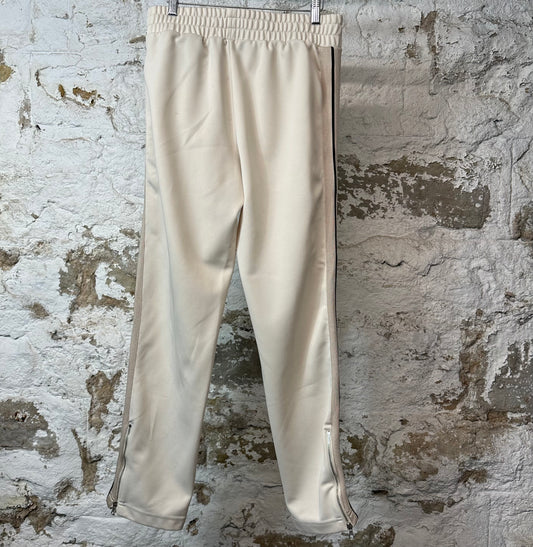 Palm Angels Beige Cream Track Pants Sz M (Stained)
