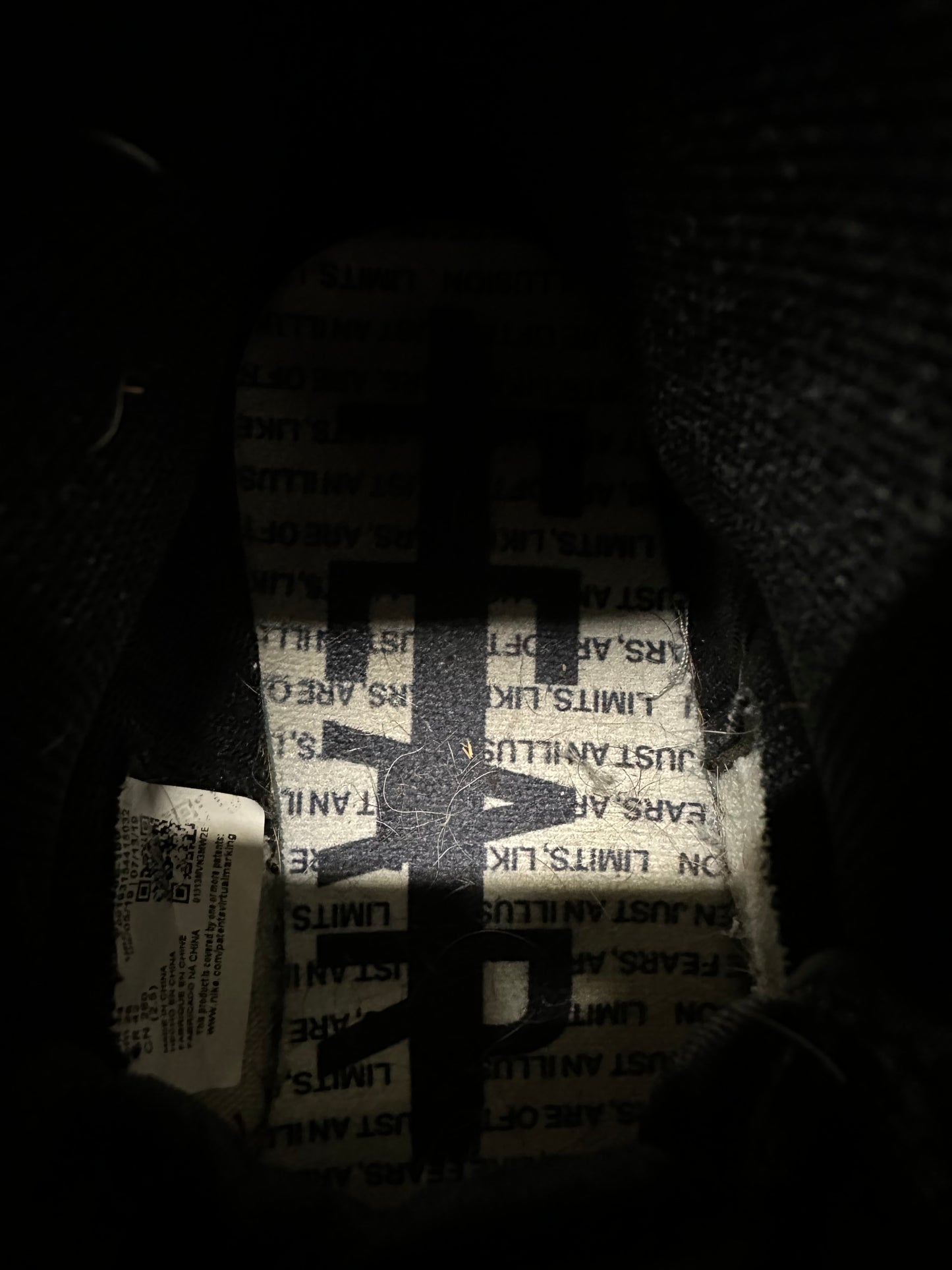 Air Jordan 1 High Fearless Sz 10