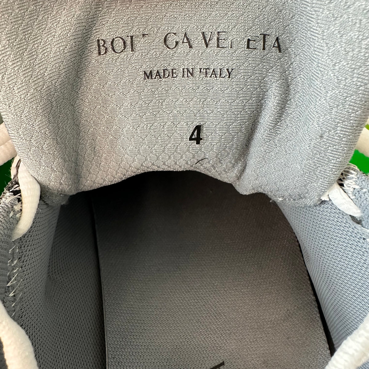 Bottega Veneta Silver White Orbit Sneaker Sz 11 (44)