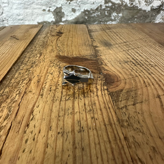 Hermes Cheval Horse Silver Ring Sz 10