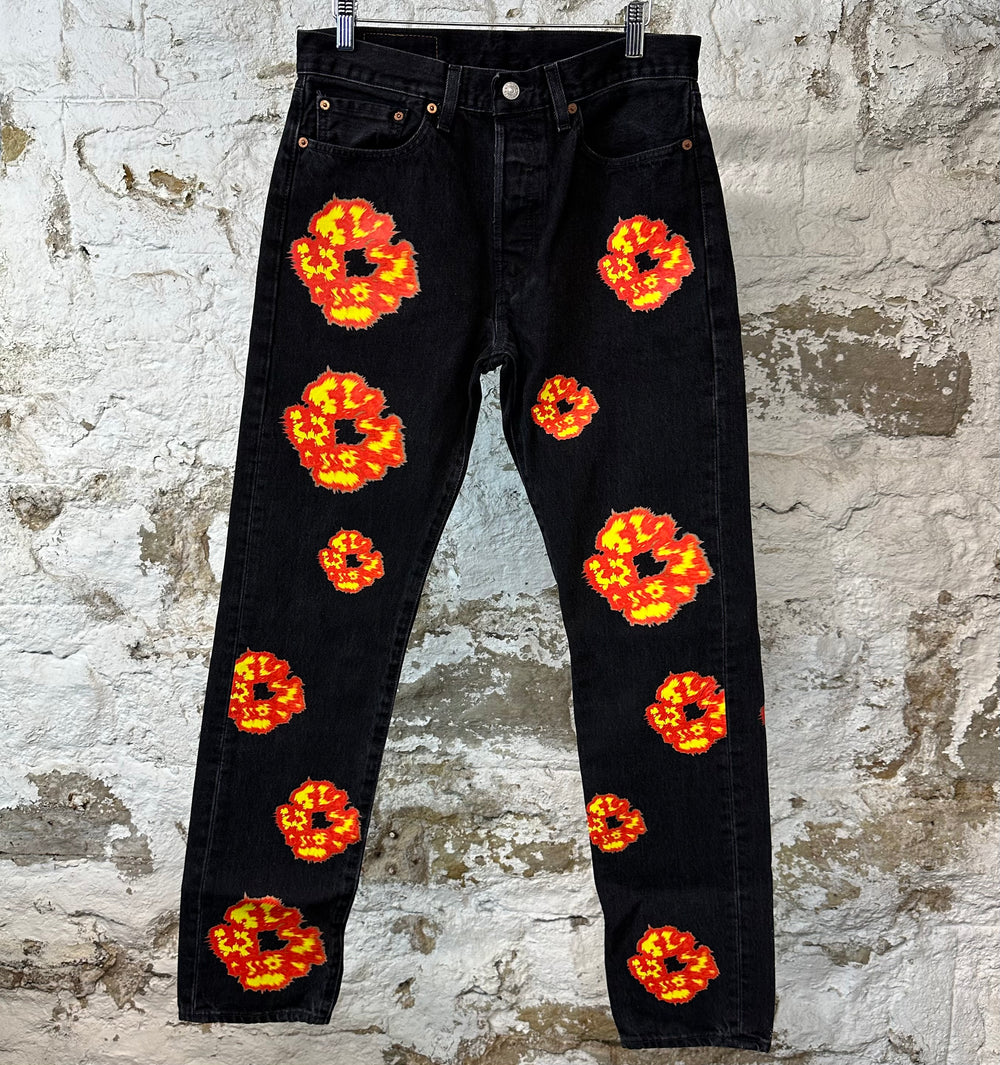 Denim Tears Offset CW Black Denim Jeans Sz 31