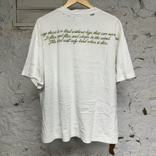 Vale Money Bling T-Shirt White Sz XL