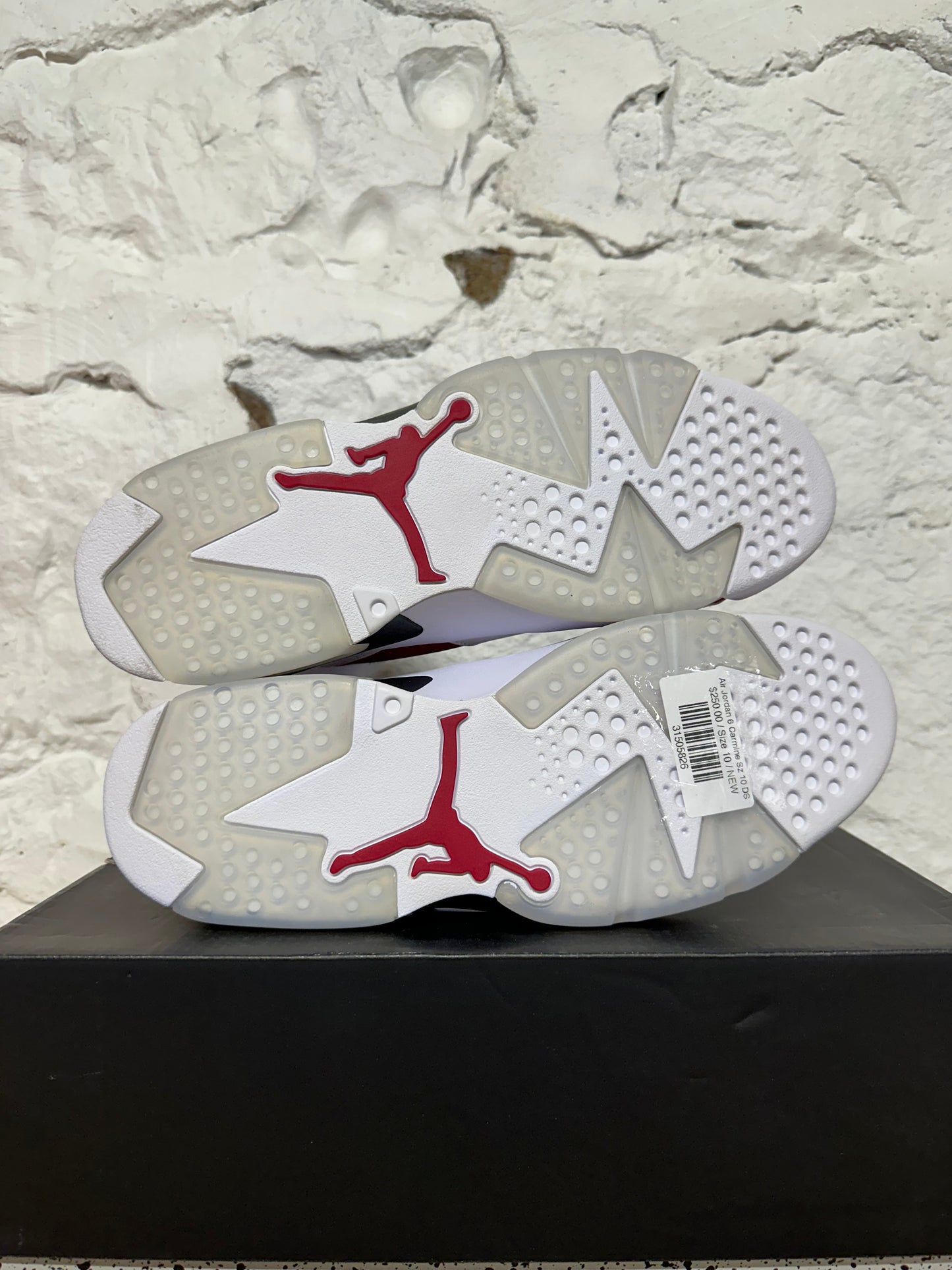 Air Jordan 6 Carmine Sz 10 DS