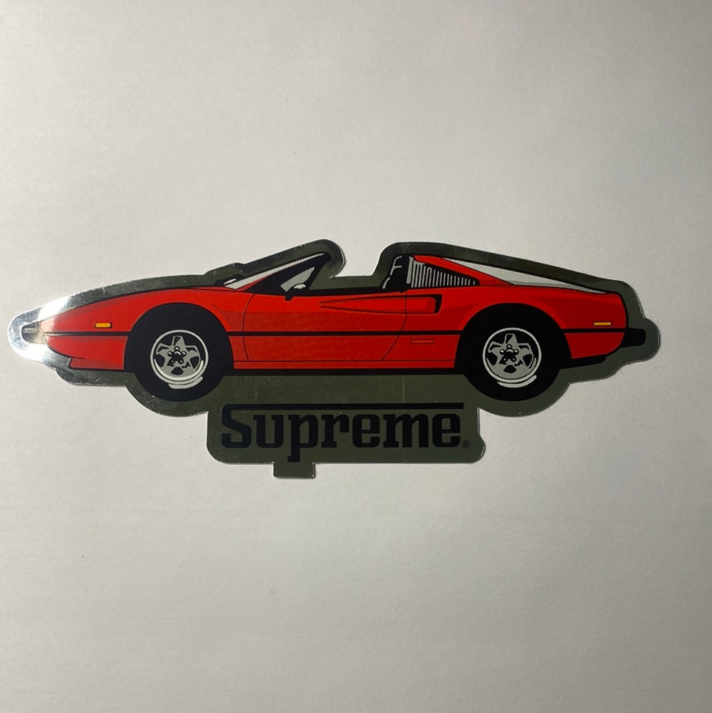 Supreme Ferrari Sticker